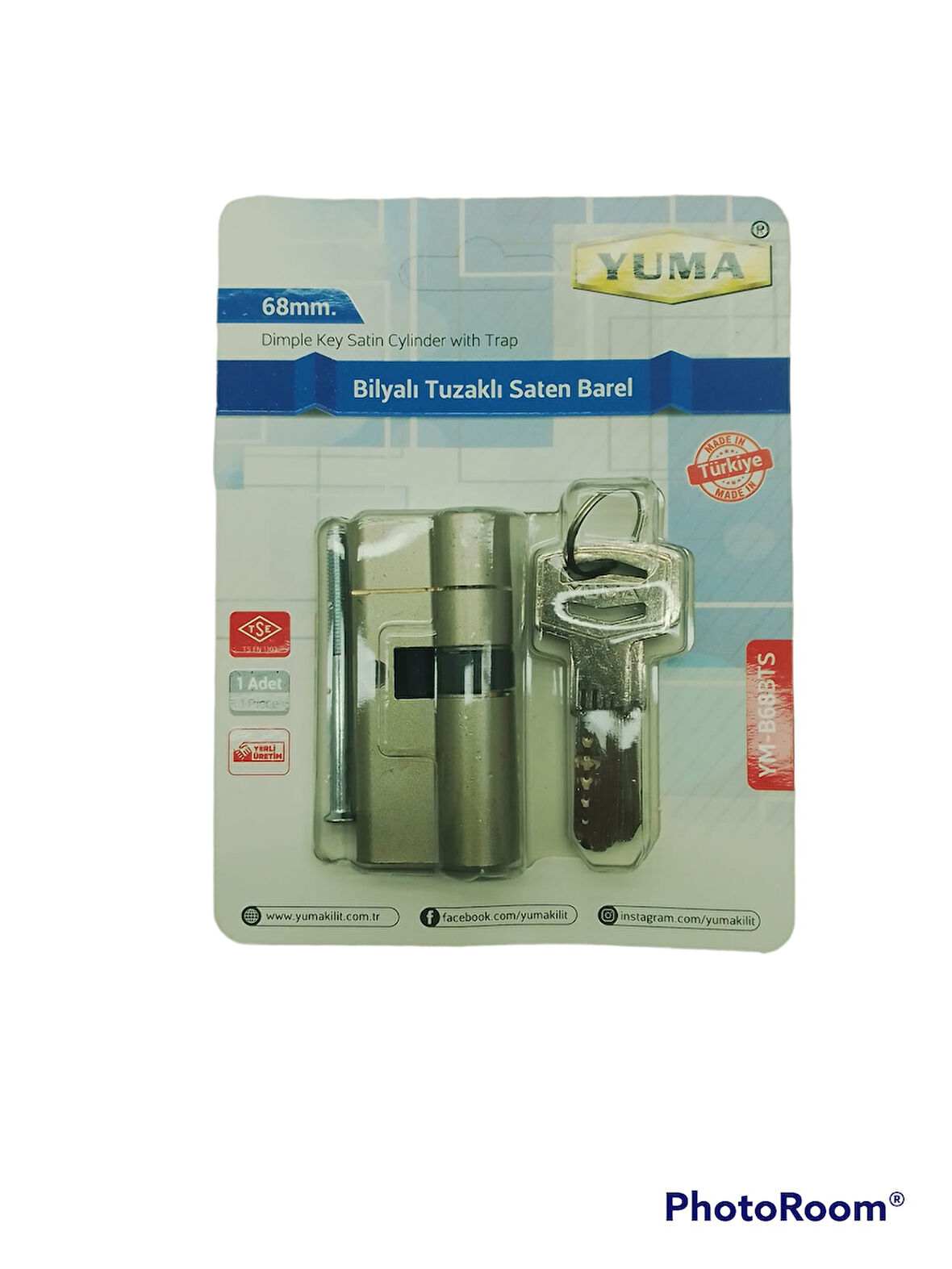 TUZAKLI BİLYALI BEYAZ BAREL (5042)