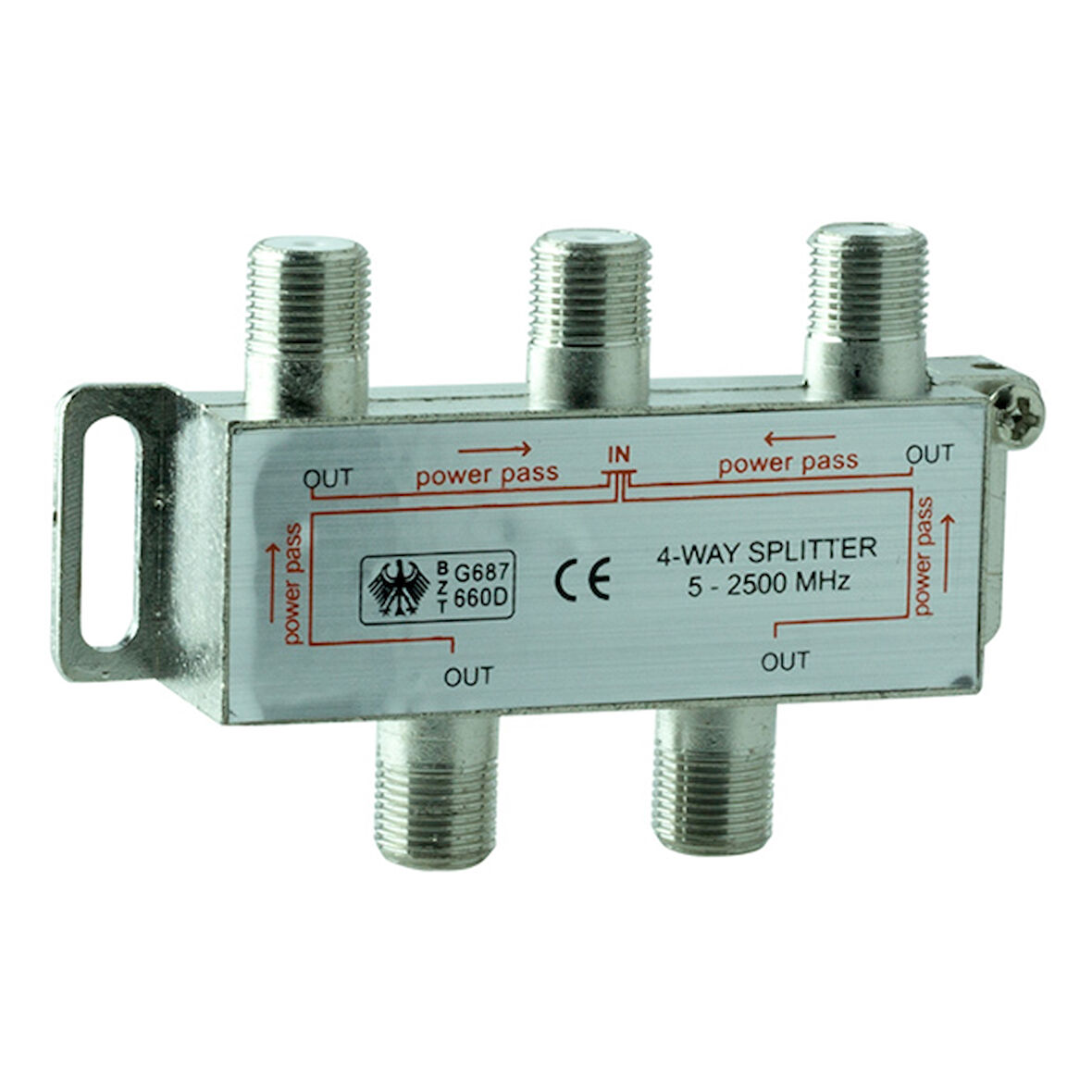 1/4 SPLITTER 5-2500 MHZ MAG (5042)