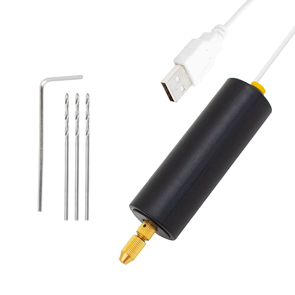MİNİ HOBBY DRILL EL MATKABI (5 VOLT USB ADAPTÖR İLE ÇALIŞIR) (5042)