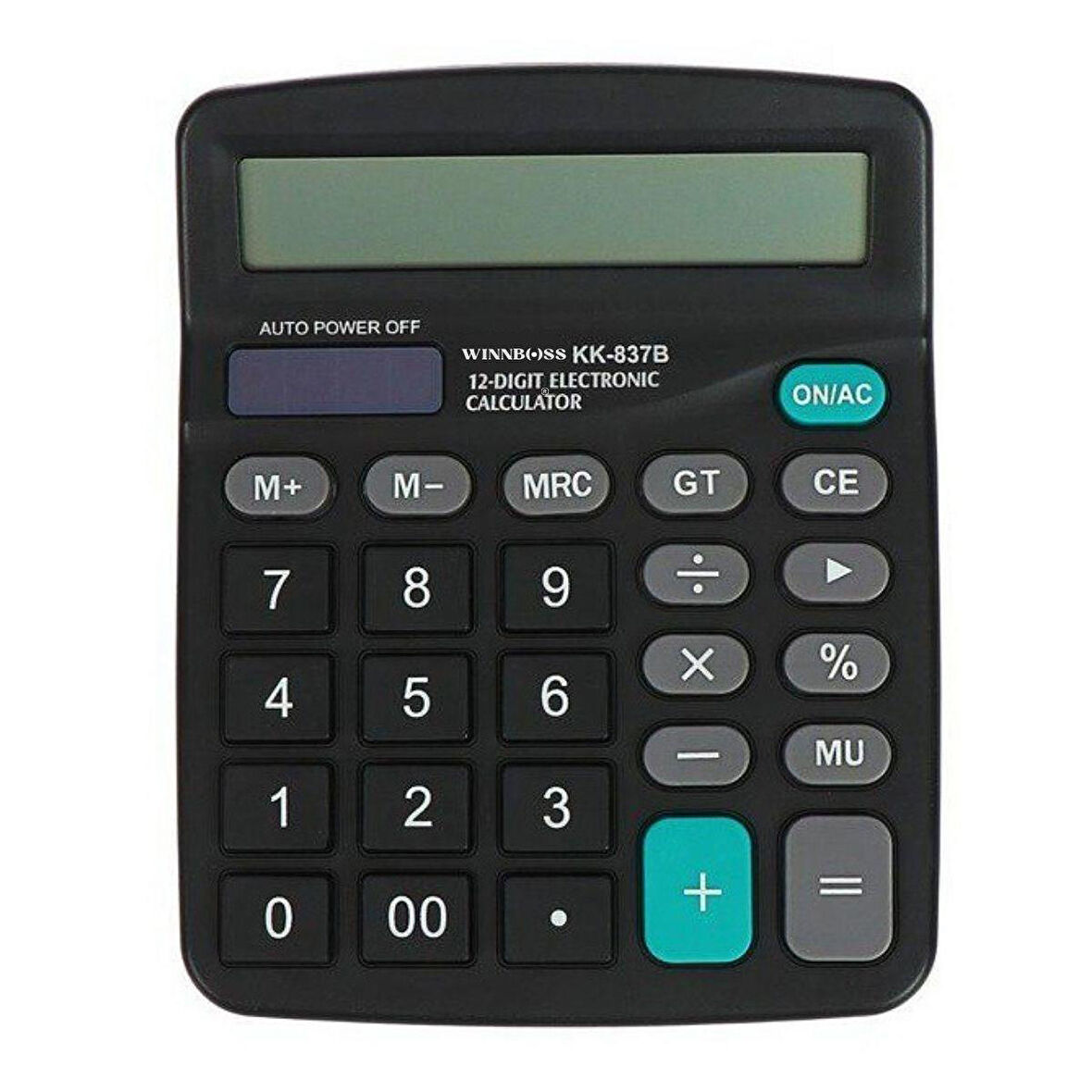 Standart Fonksiyonlu 12 Haneli Geniş LCD Ekran,Pill Masaüstü Hesap Makinesi (5042)