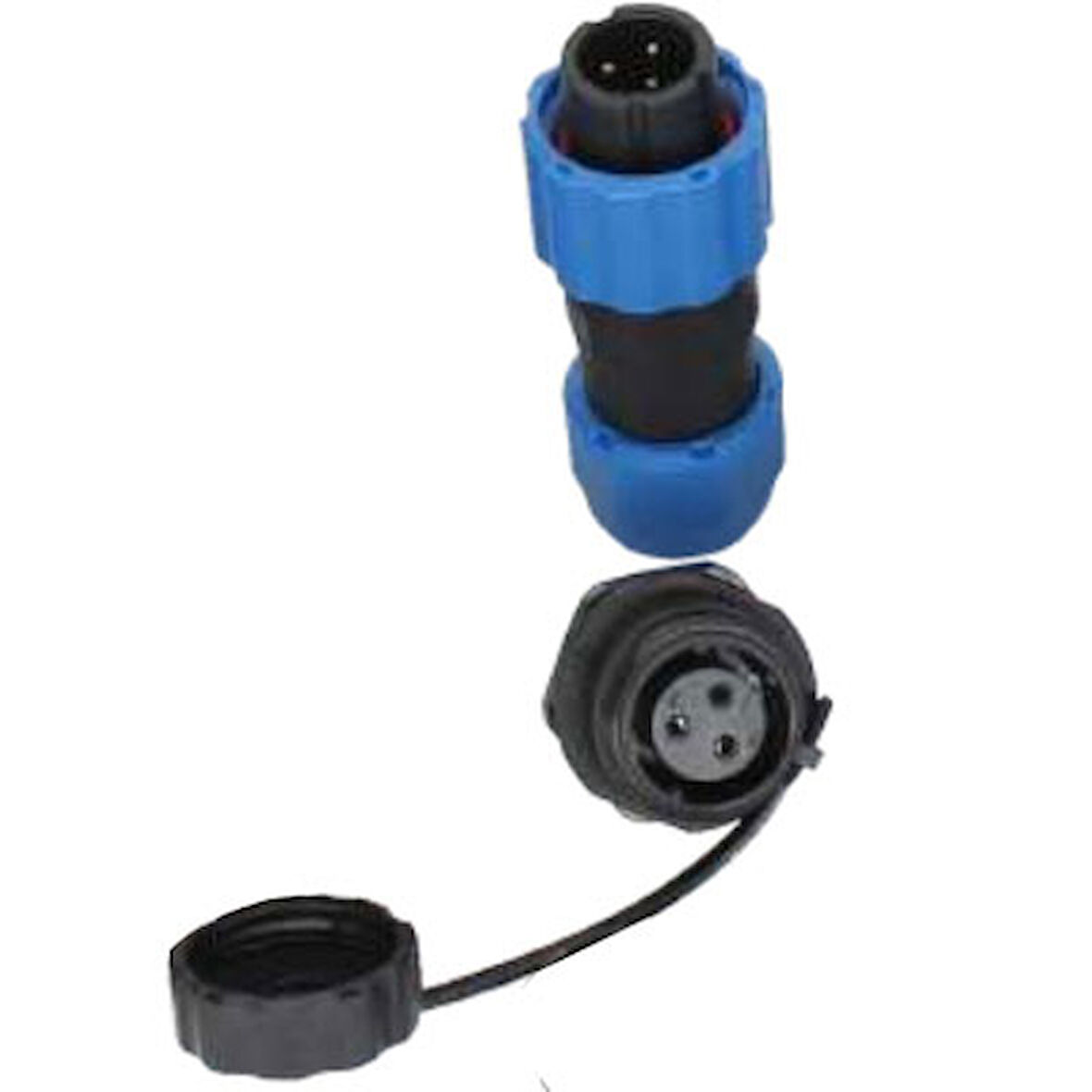 SD13 TİPİ SU GEÇİRMEZ 3 PİN KONNEKTÖR (5042)