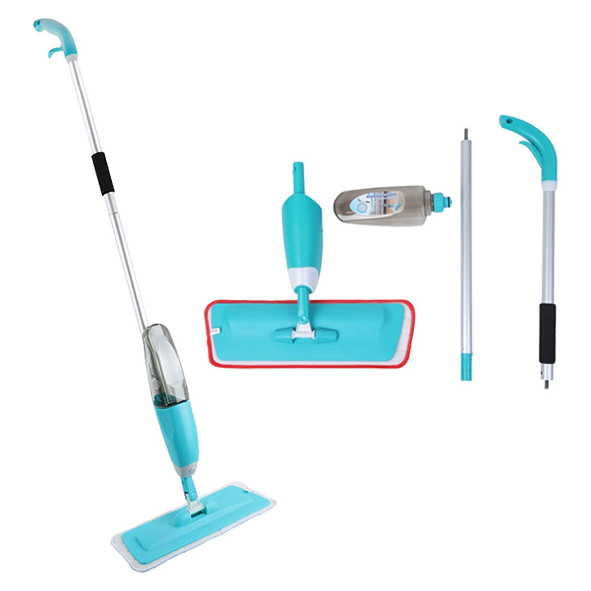 Sprey Mop Temizlik Seti  1 Yedek Mop Bez (5042)