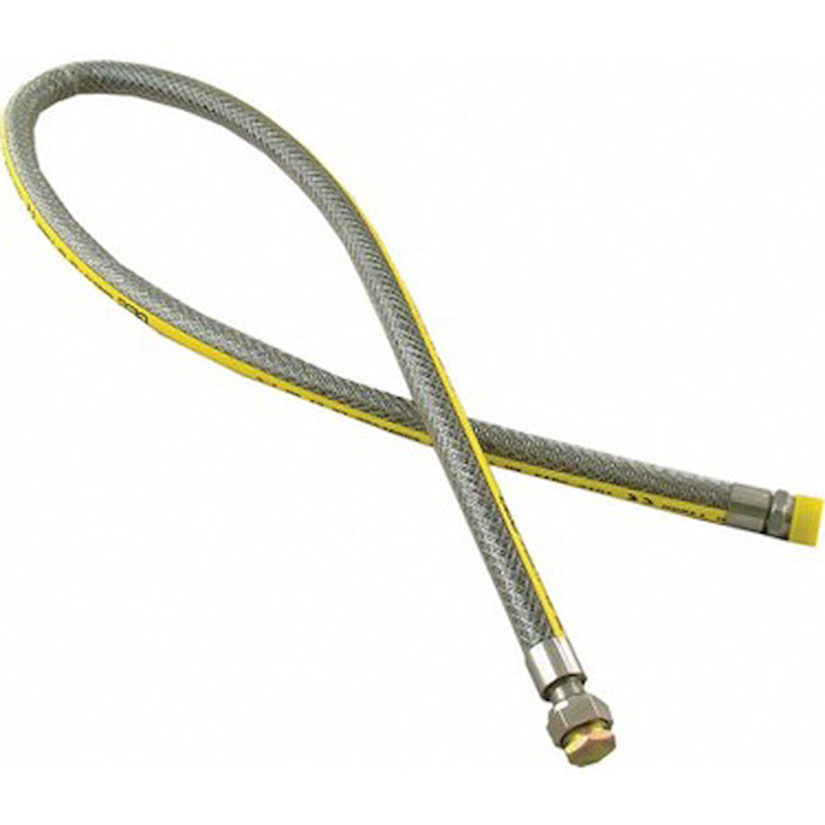 200CM FLEX DOĞALGAZ HORTUMU ÇELİK ÖRGÜL (5042)