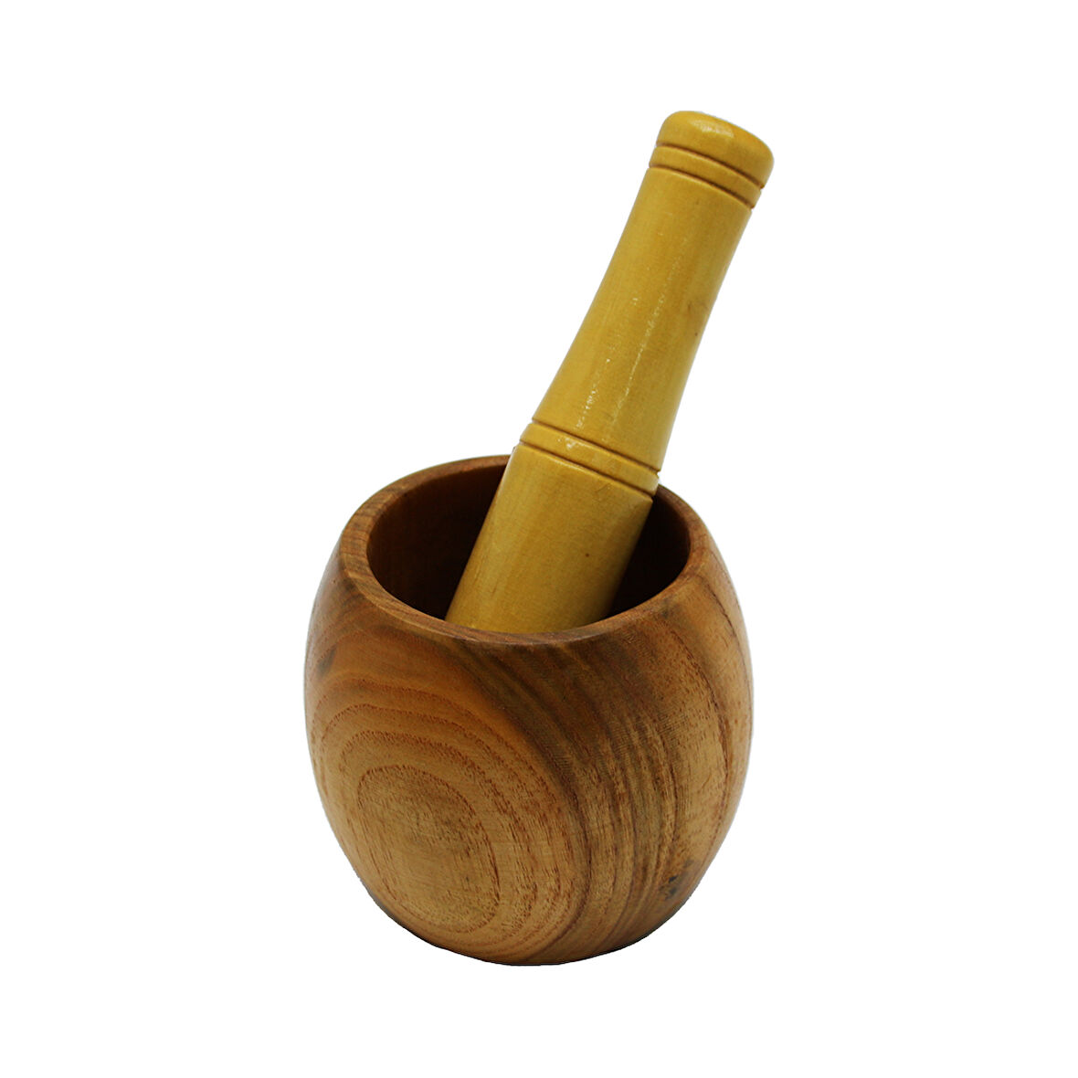 AHŞAP BAMBU HAVAN SARIMSAK DÖVECEK (5042)
