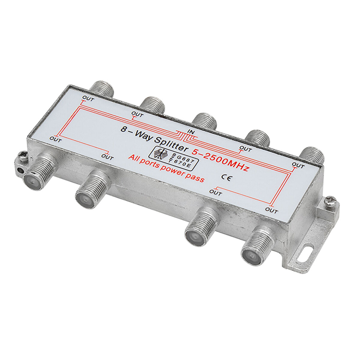 1/8 SPLITTER 5-2500 MHZ MAG (5042)