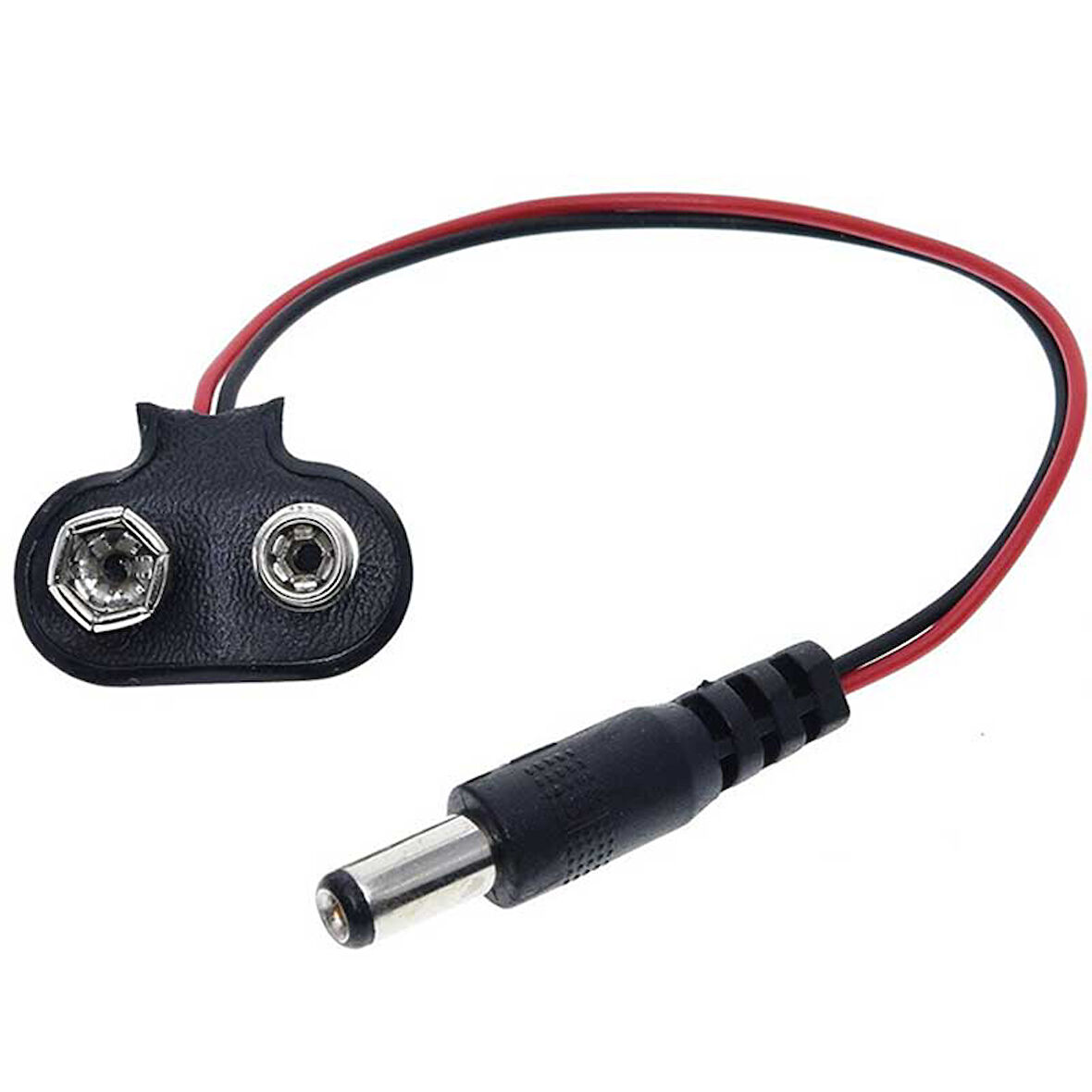 9 VOLT 2.1MM JACKLI PİL BAŞLIĞI  (IC-232A) (5042)