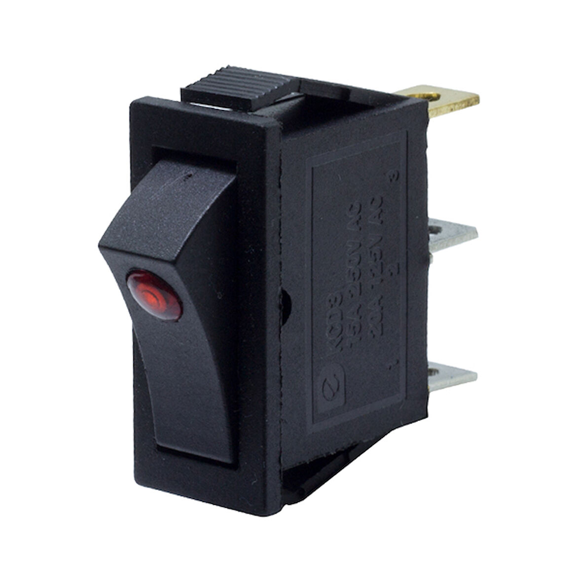 IŞIKLI TEKLİ MERCEKLİ ANAHTAR (IC-113A) (5042)
