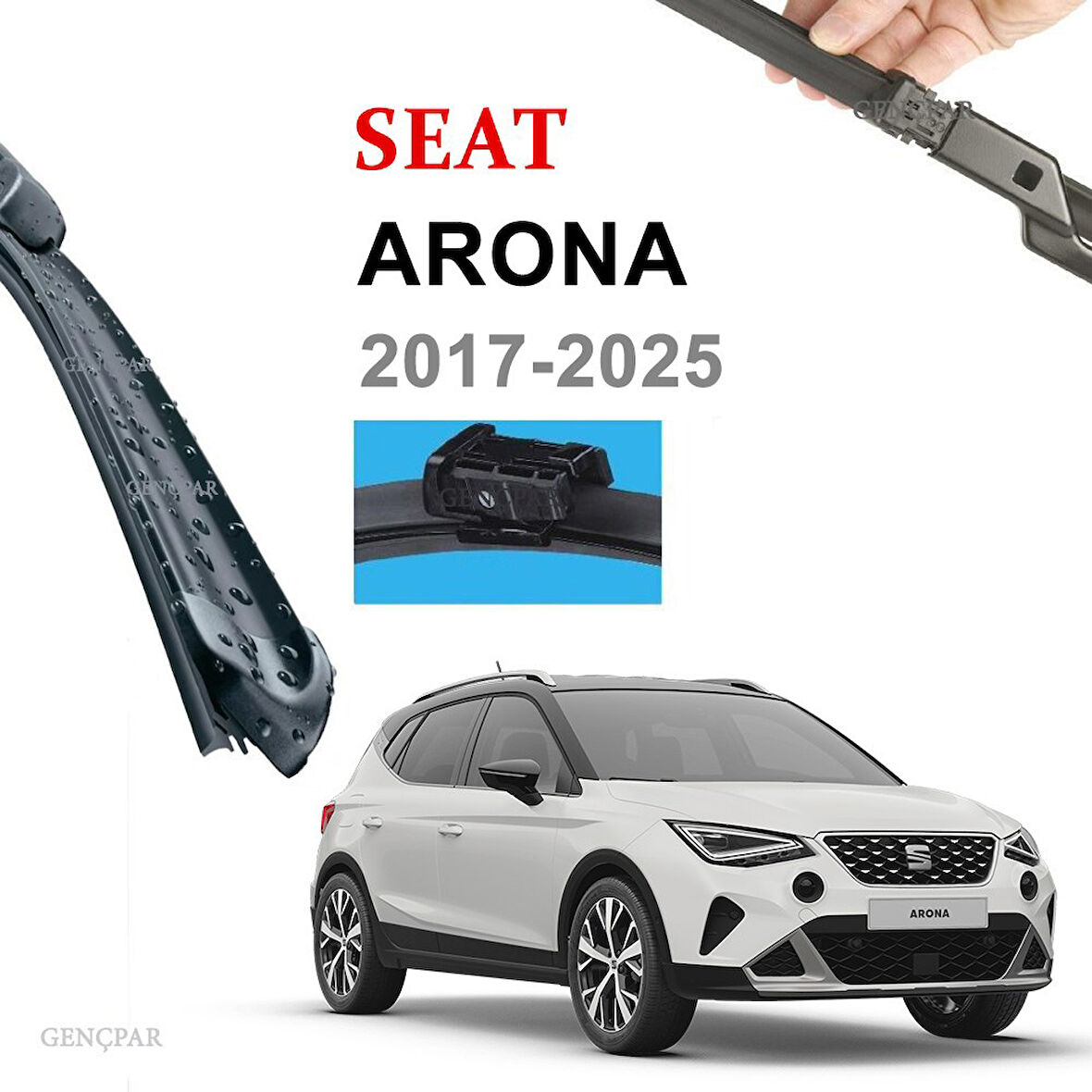 SEAT ARONA ÖN SİLECEK TAKIMI (2 ADET) 2017-2025