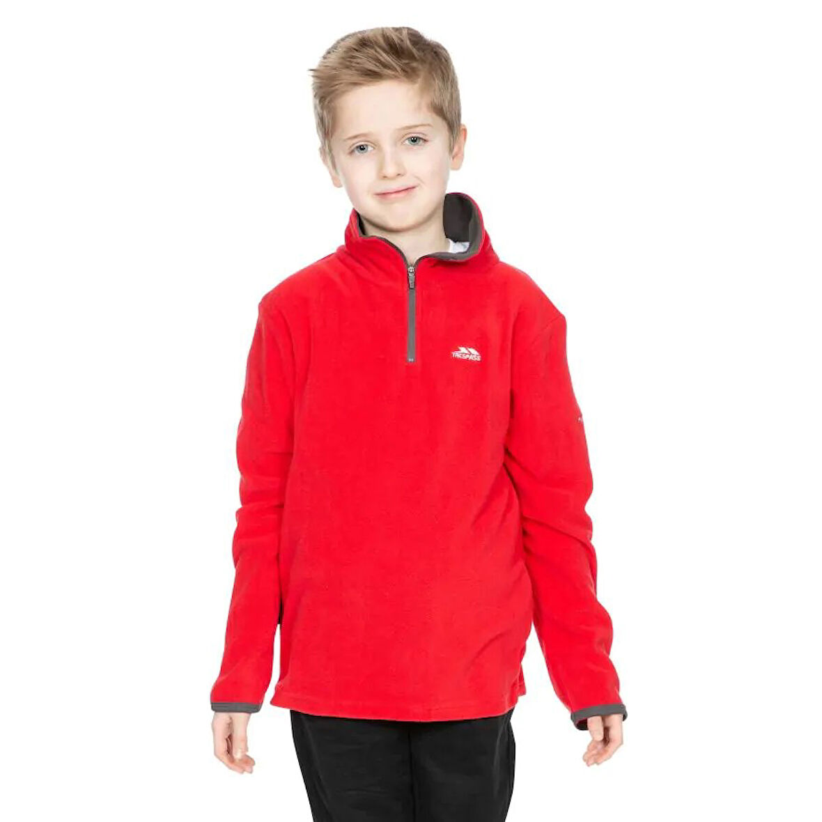 Trespass Etto - Male Mıcrofleece At100 Red Erkek Çocuk Red Polar Mcflmfm10001-red
