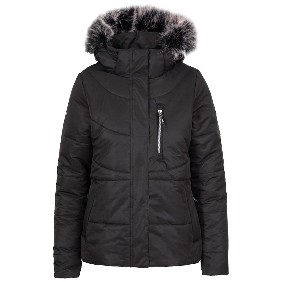 Trespass FAJKRATR0066 Recap Female TP75 Black Kadın Outdoor Ceket