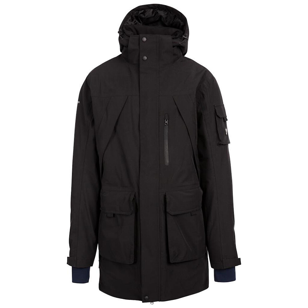 Trespass MAJKRATR0073 Pelsall MALE RAIN JACKET TP75 Black Erkek Outdoor Ceket