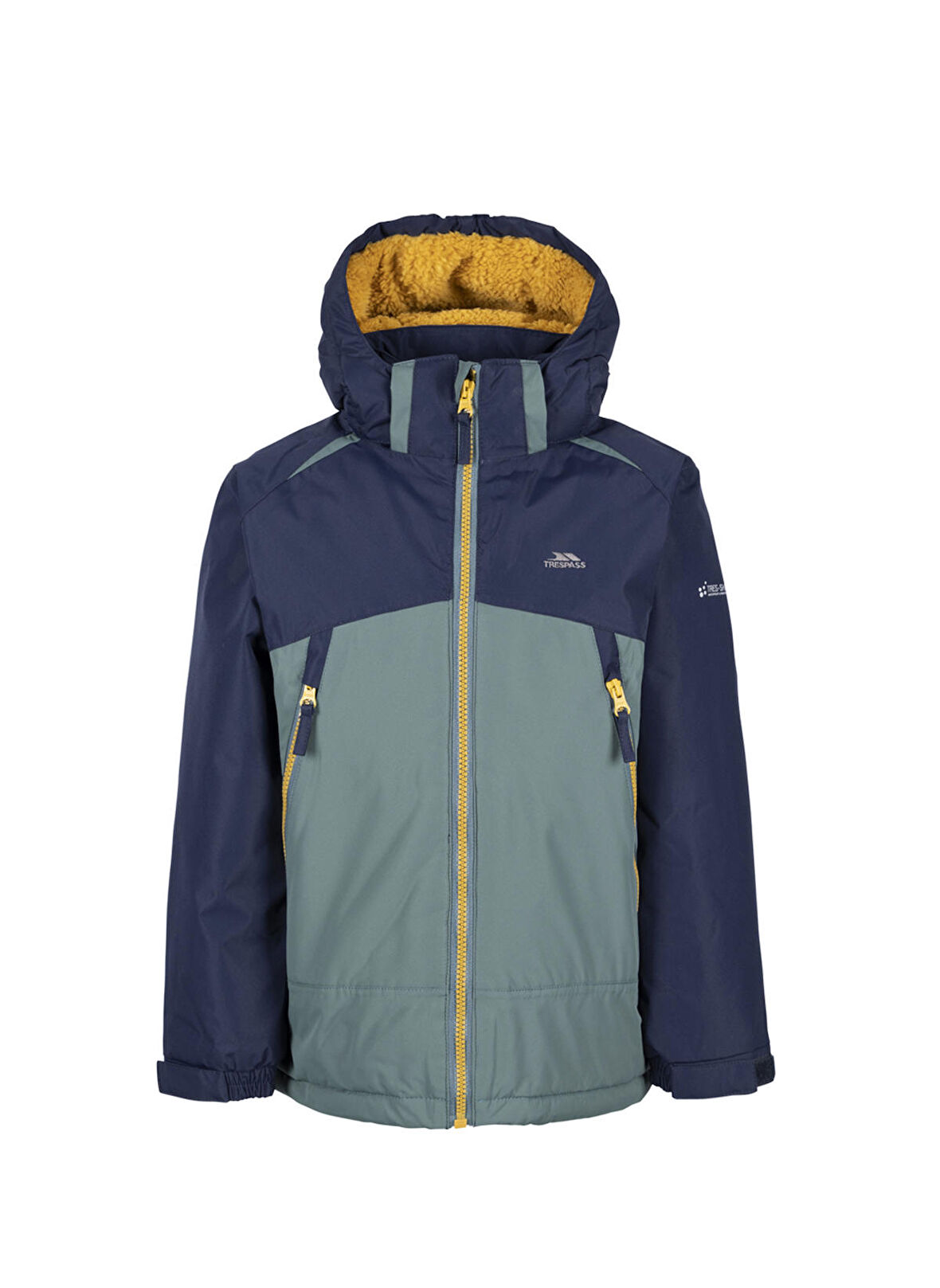 Trespass Yeşil Erkek Çocuk Mont DISCOVER- MALE RAINWEAR JACKET