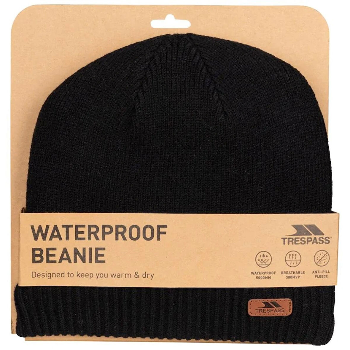 TRESPASS CHUCK- UNISEX WATERPROOF BEANIE UAHSHATR0039
