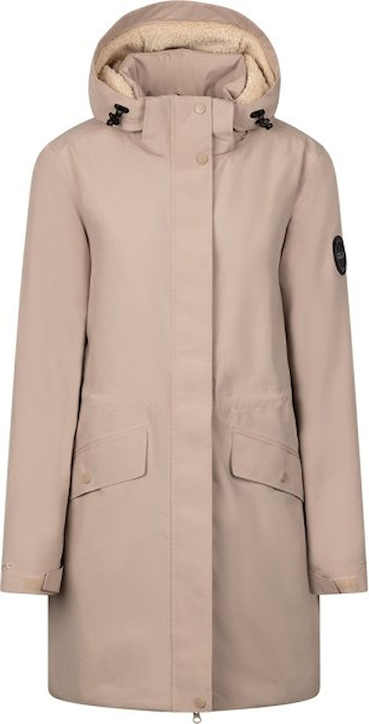 Trespass Deborah - Female Dlx Raınwear Jacket Kadın Sand Yağmurluk Fajkratr0107-snd