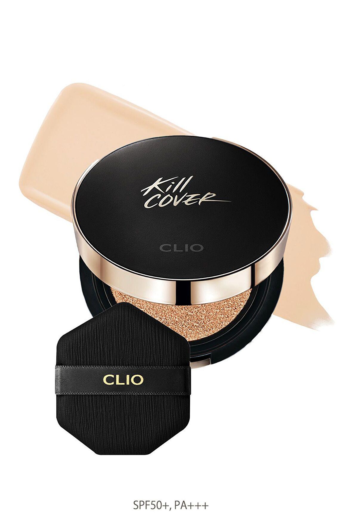 Mat Bitişli Kapatıcılık Sunan Cushion Clio Kill Cover Fixer Cushion+Refill (05 Sand) SPF50+ PA+++