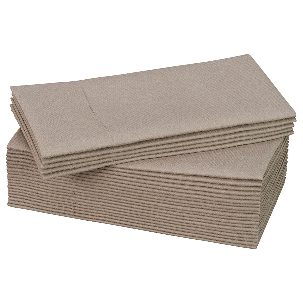 IKEA Mottaga Peçete - Bej - 38x38 cm - 25 adet