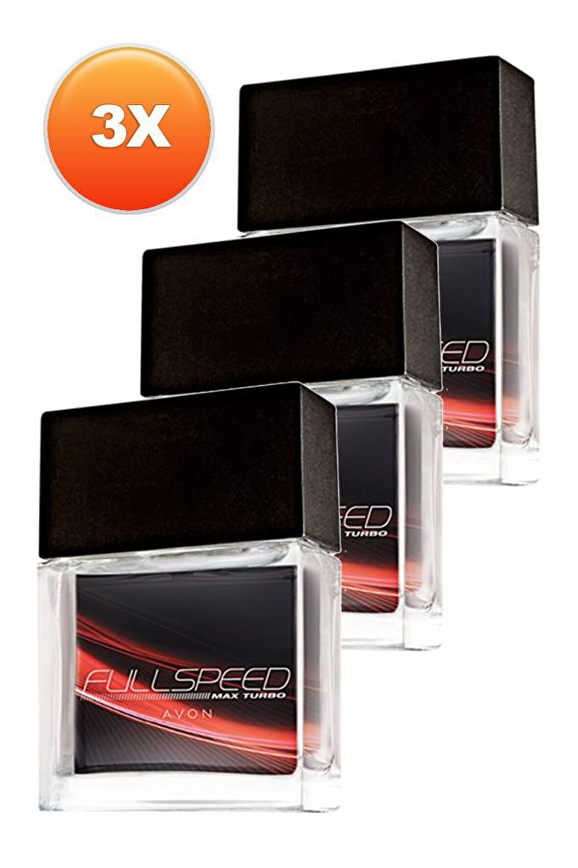 Avon Full Speed Max Turbo Erkek Parfüm Edt 30 Ml. Üçlü Set