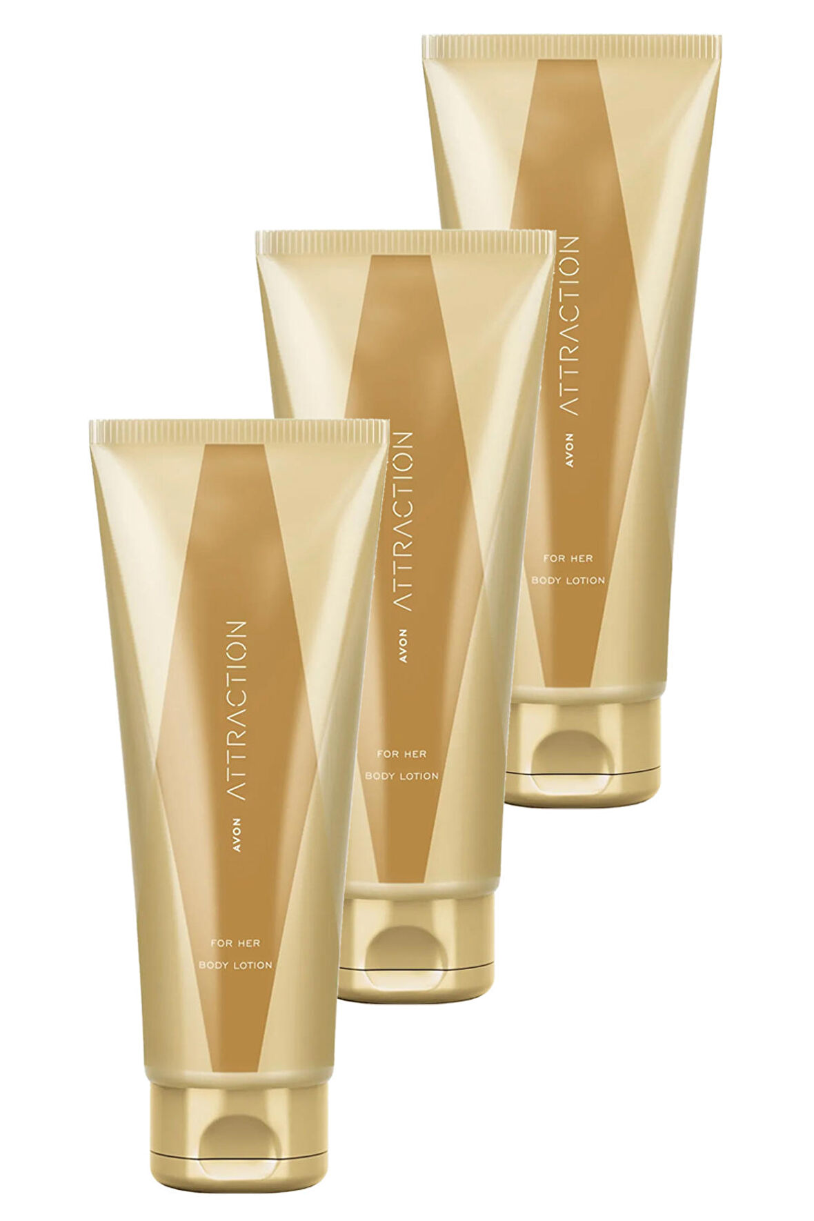 Avon Attraction Vücut Losyonu 125 Ml. Üçlü Set
