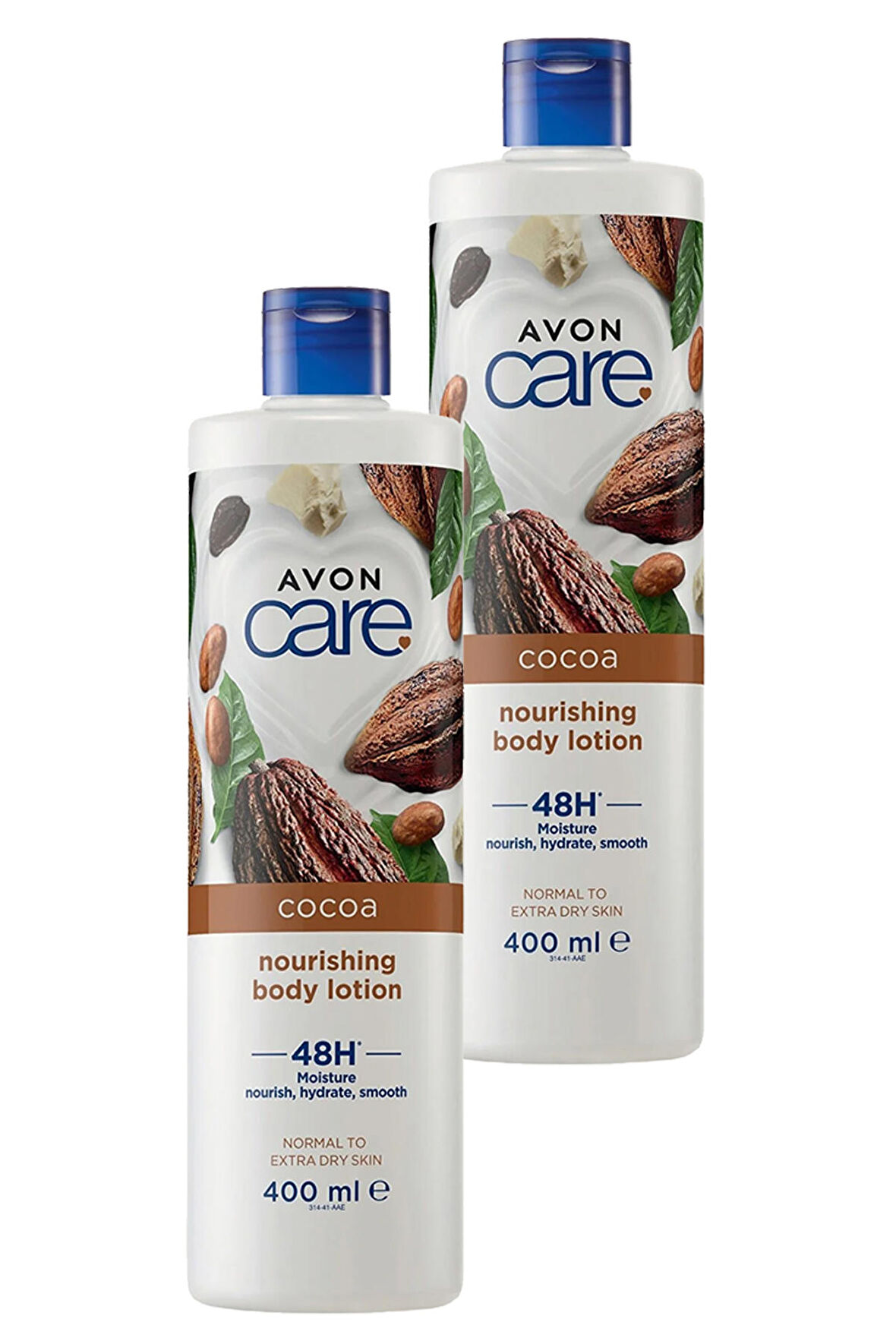 Avon Kakao Yağı E Vitaminli Vücut Losyonu 400 Ml. İkili Set