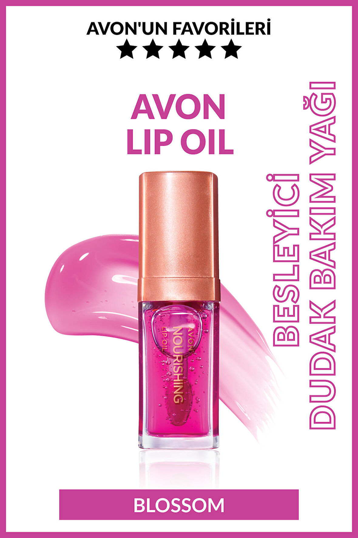 Avon True Nourishing Dudak Yağı 7 Ml. Blossom