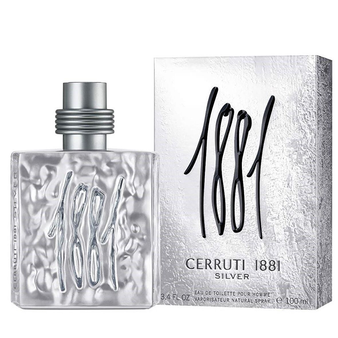 Cerruti 1881 Silver For Men EDT 100 ml Erkek Parfümü