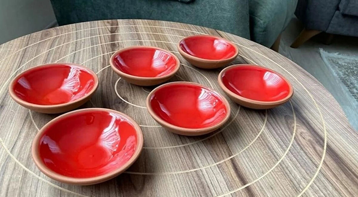 Uğur Mobilya Athstore Sosluk Reçellik Çerezlik Lokumluk Kase (6 Lı Set)