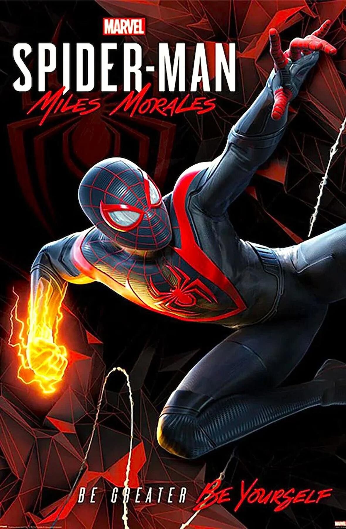 SPIDERMAN MILES MORALES CYBERNETIC SWING  MAXI POSTER (İTHAL)