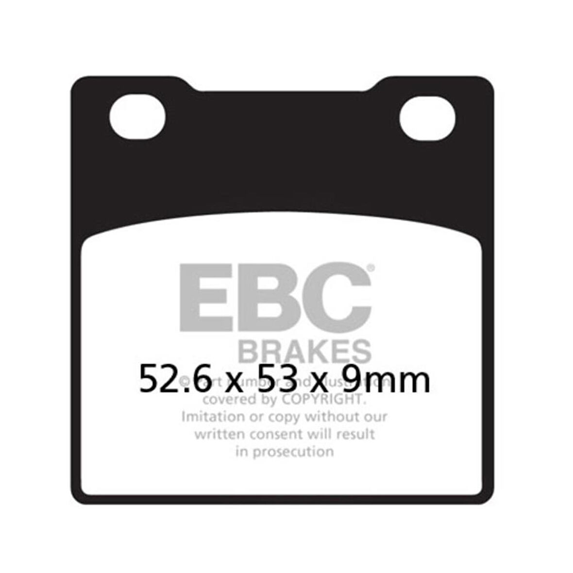 EBC FA063HH SUZUKI GSX600/750 SINTER FREN BALATASI