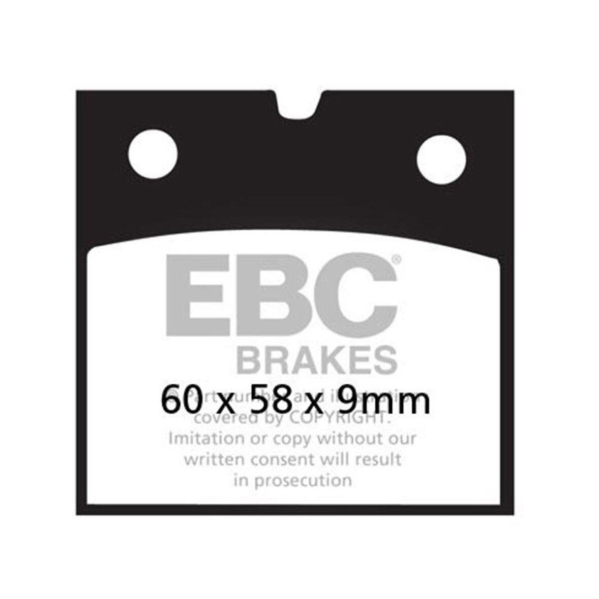 EBC FA077 BMW R80 , R850 R100GS 84-96 ÖN FREN BALATASI