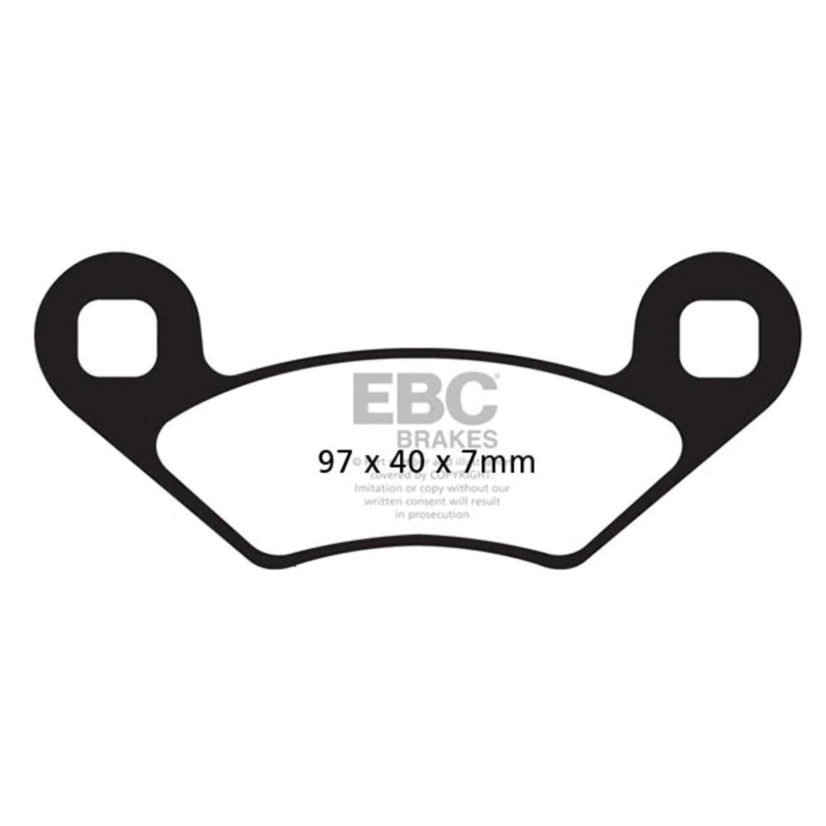 EBC FA159R POLARIS ÖN ARKA SINTER OFFROAD FREN BALATASI