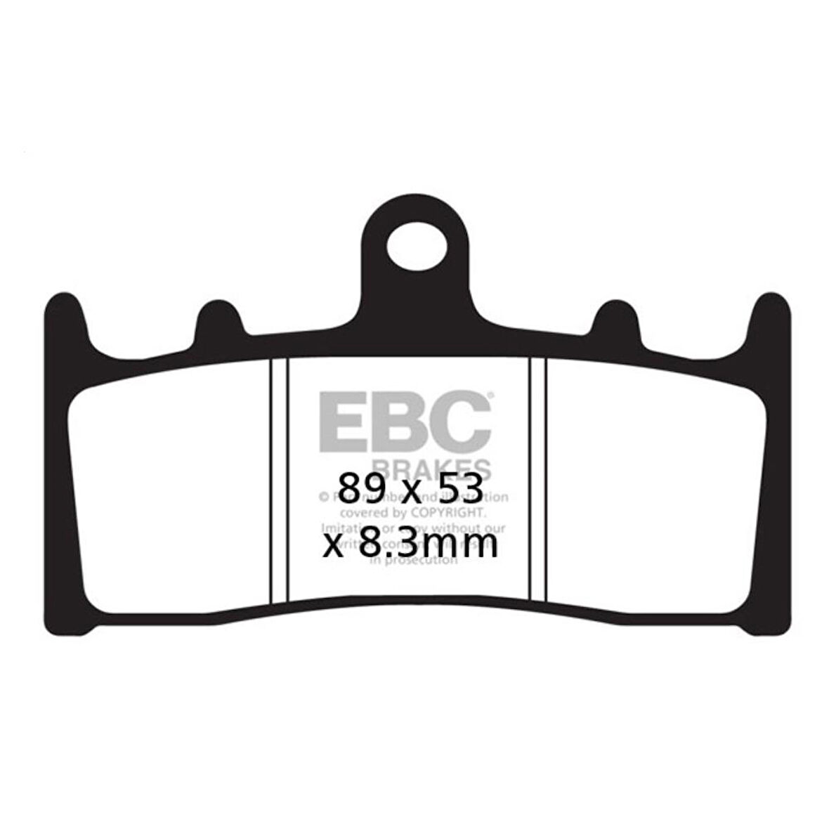 EBC FA188HH SUZUKI GSX 1300R HAYABUSA SİNTER ÖN FREN BALATASI