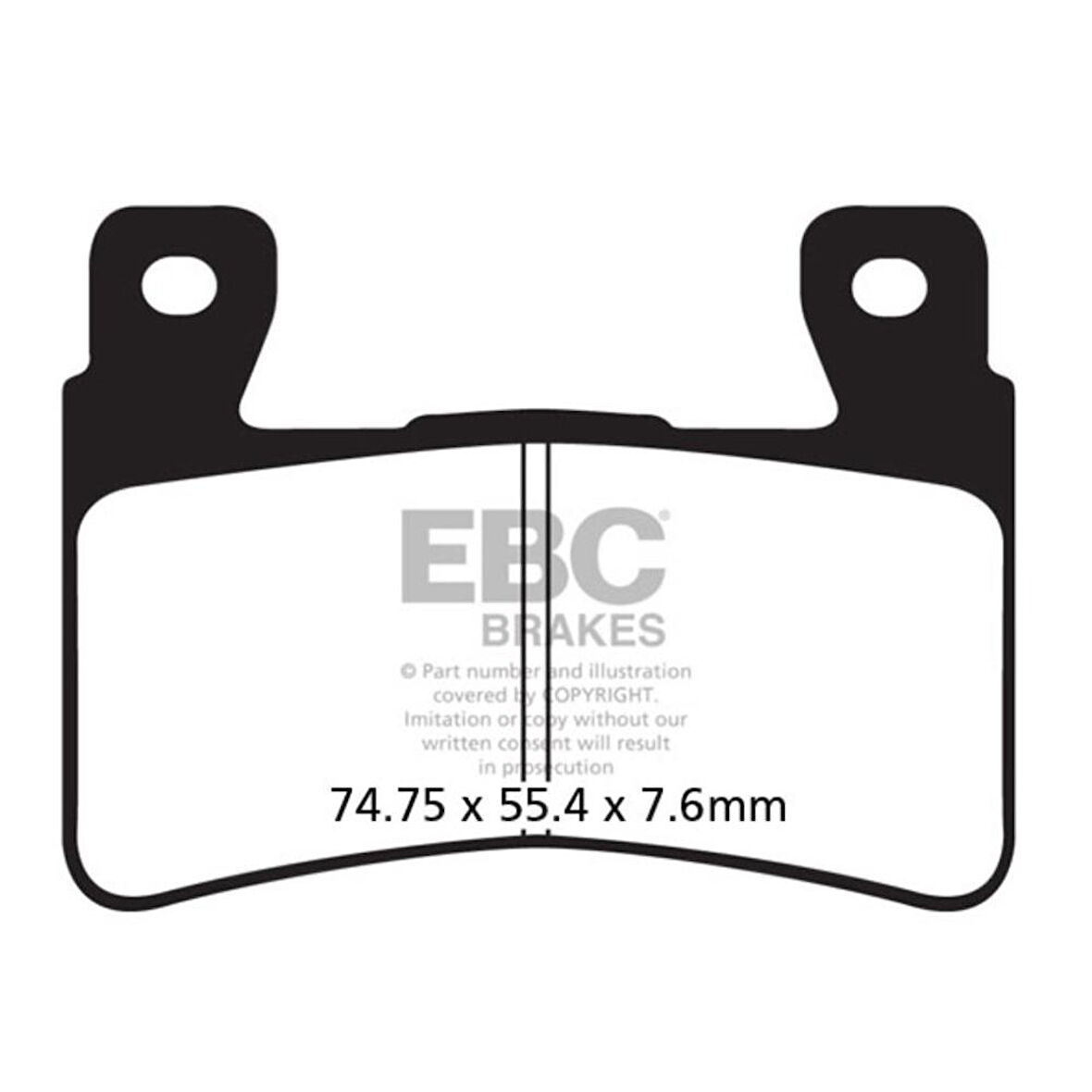 EBC FA296HH DOUBLE H SINTER FREN BALATASI