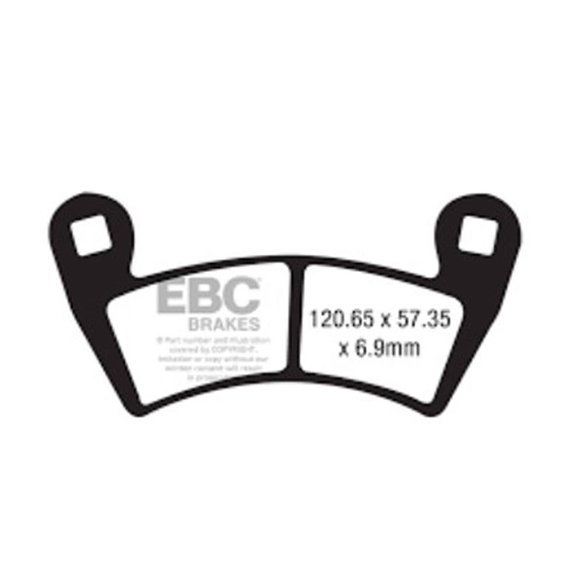 EBC FA452R POLARIS 500/700/800/1000 SINTER ÖN FREN BALATASI