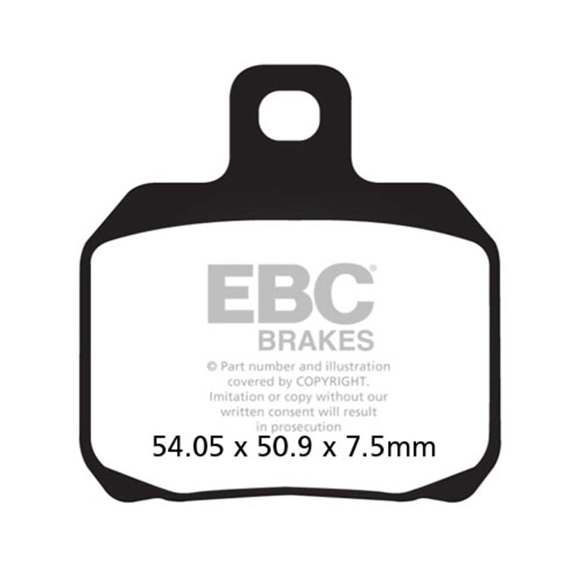 EBC SFA266 SCOOTER FREN BALATASI