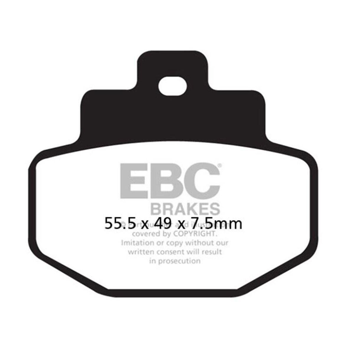 EBC SFA321 SCOOTER FREN BALATASI