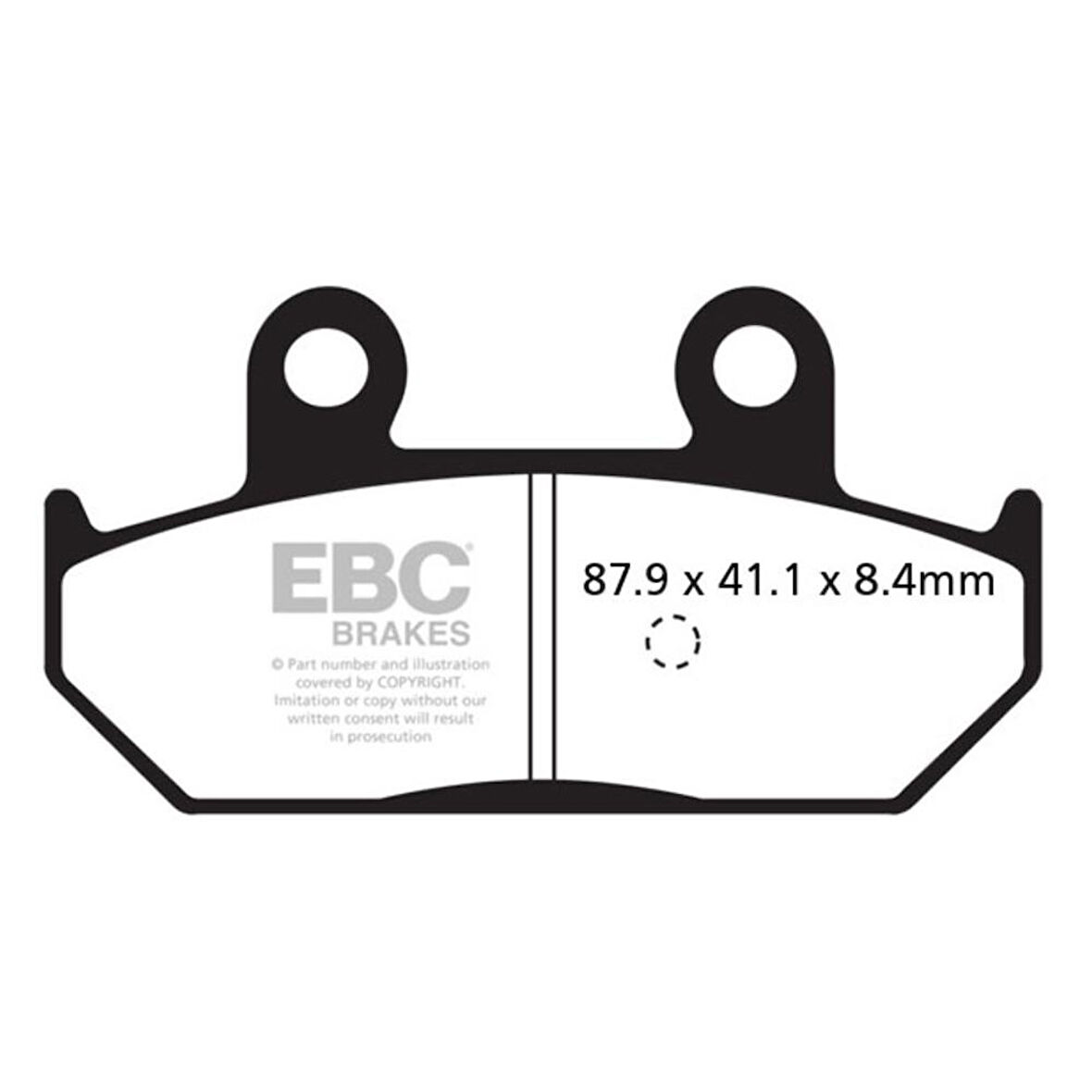 EBC SFA412 SCOOTER FREN BALATASI