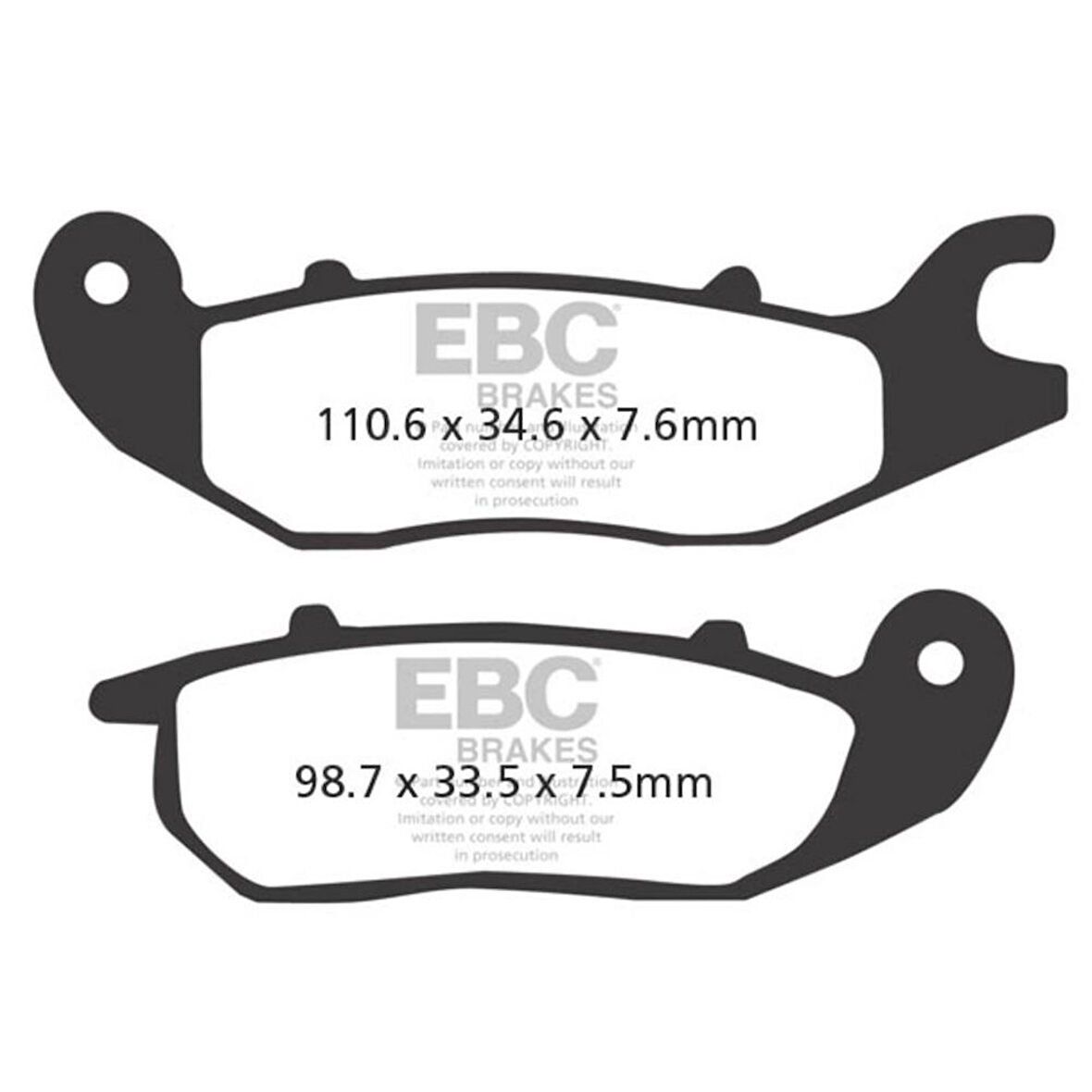 EBC SFA375 SCOOTER FREN BALATASI