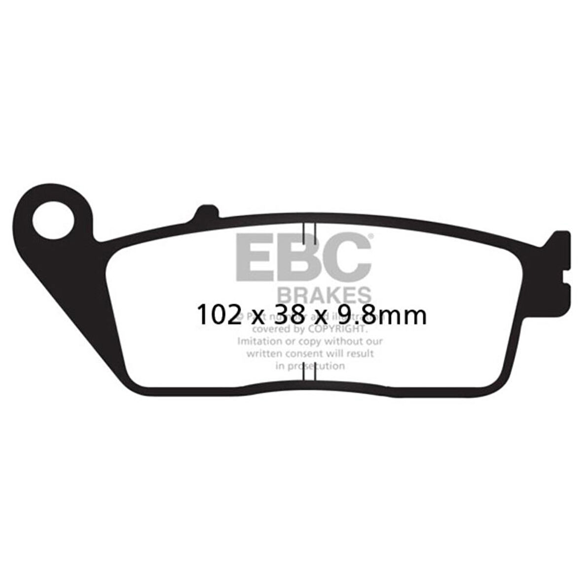 EBC SFA196HH BMW C600/C650 CARBON ÖN FREN BALATASI