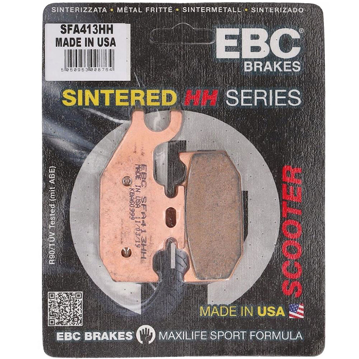 EBC SFA413HH SINTER SCOOTER PERFORMANS BALATASI