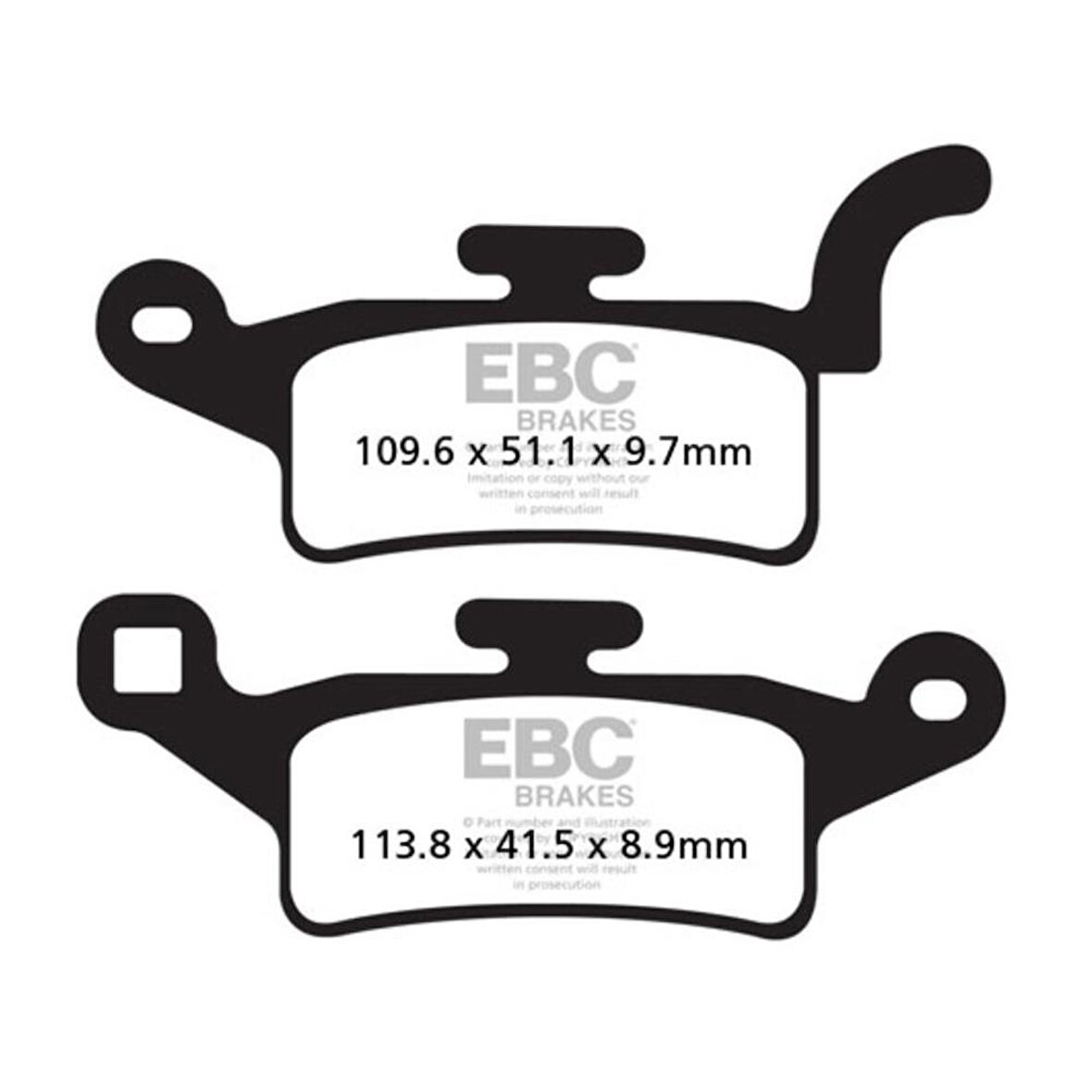EBC SFA492 SCOOTER FREN BALATASI