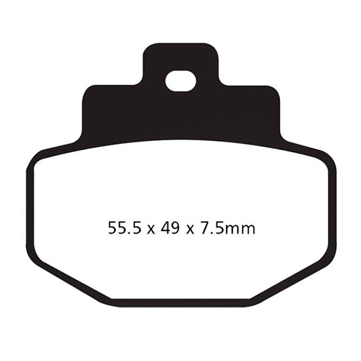 EBC SFA321HH SINTERED SCOOTER DISC PAD SET