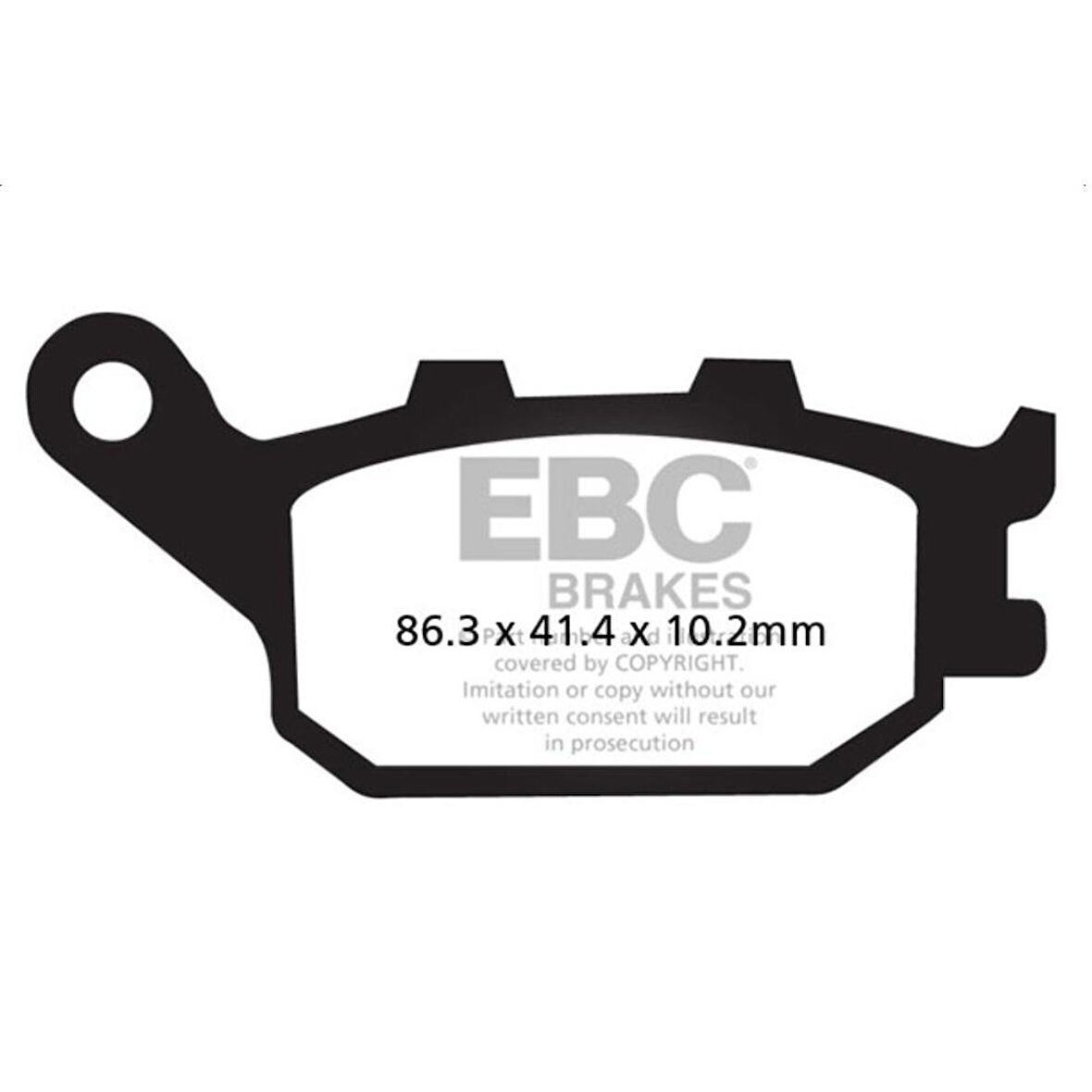 EBC FA174V HONDA CBR600 , VERSYS 1000 YARI SİNTER ARKA FREN BALATASI