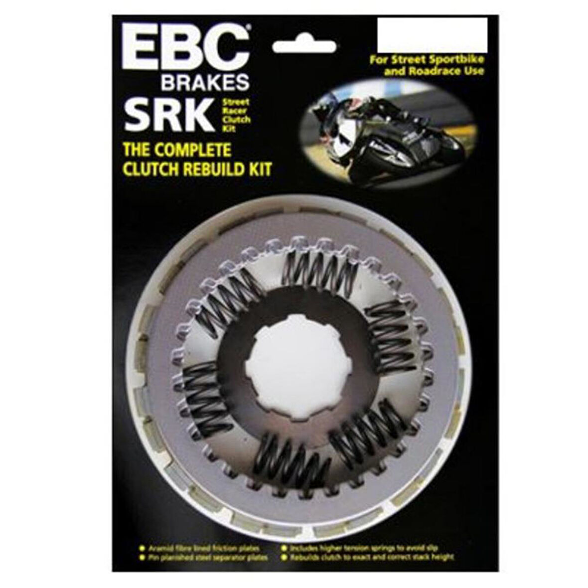 EBC SRK103 HONDA VFR1200 F 10-15 KOMPLE FİBER DEBRİYAJ SETİ