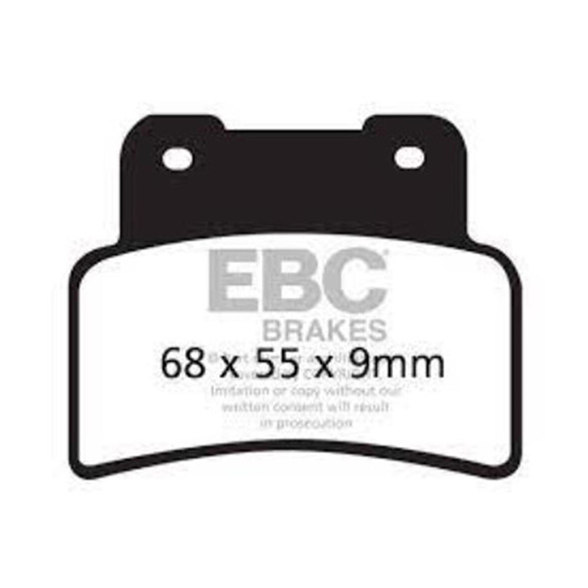 EBC SFA432 ORGANIK SCOOTER FREN BALATASI