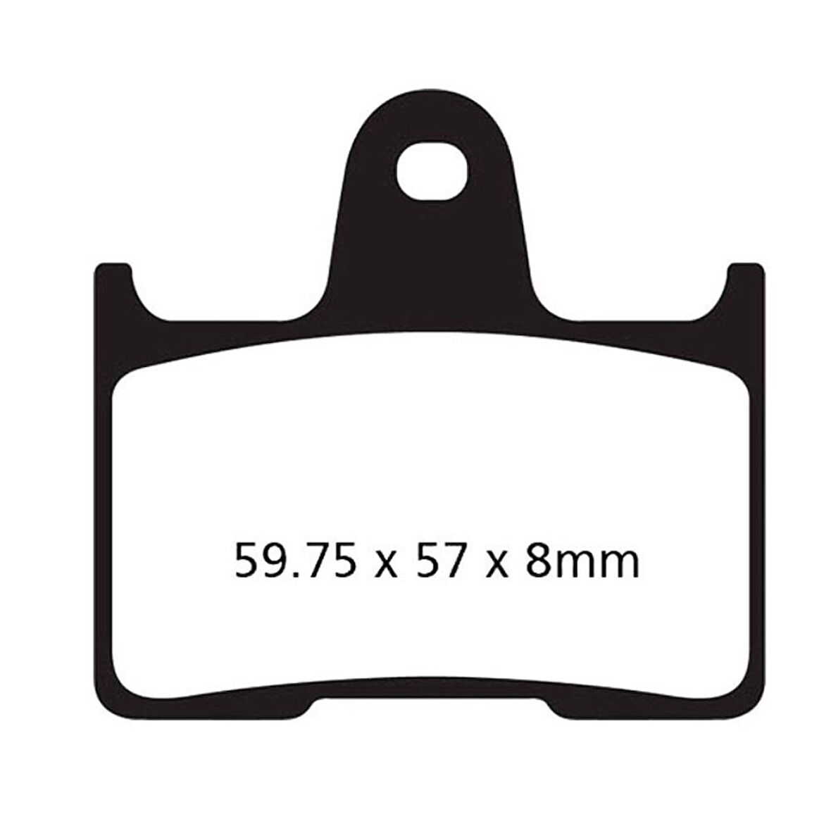 EBC FA254V HARLEY DAVIDSON XL883 /XL1200 ROADSTER 14-20 YARI SİNTER ARKA FREN BALA