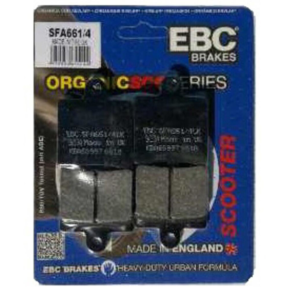 EBC SFA661/4 DAELIM B-BONE 125/SW125 09-14 ÖN FREN BALATASI