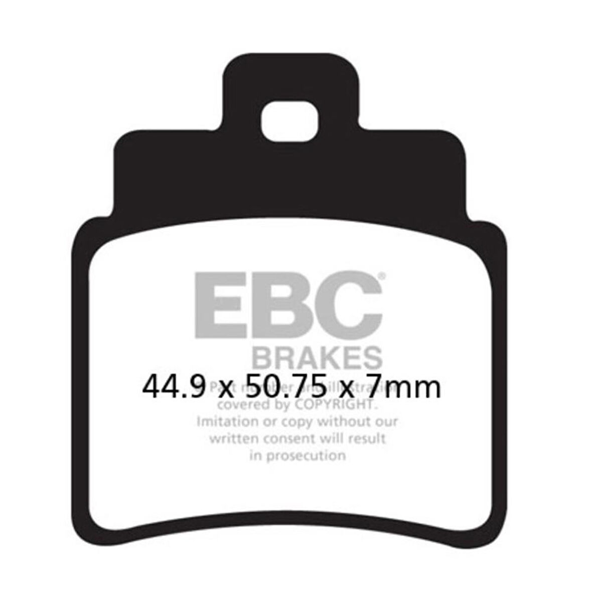 EBC SFAC355/4 SYM GTS/ JOYMAX / CRUISYM , JOYMAX Z CARBON ÖN FREN BALATA TAKIMI