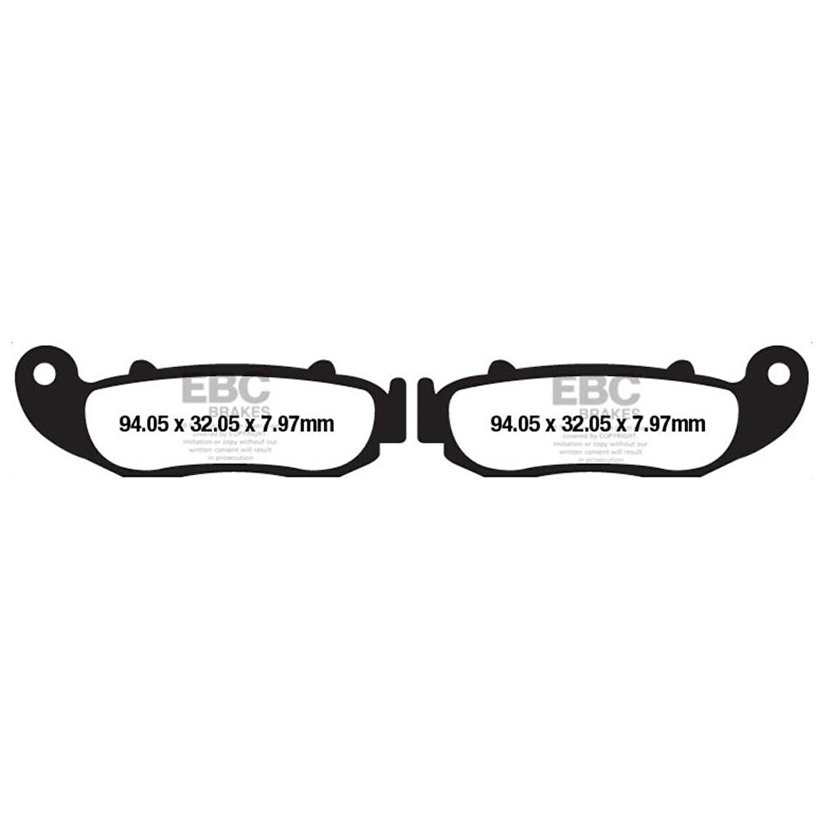 EBC FA664 ORGANİK FREN BALATASI