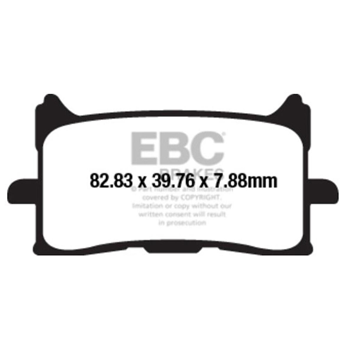 EBC FA679HH HONDA AFRICA TWIN-CB650R- XADV750 SINTER ÖN FREN BALATASI