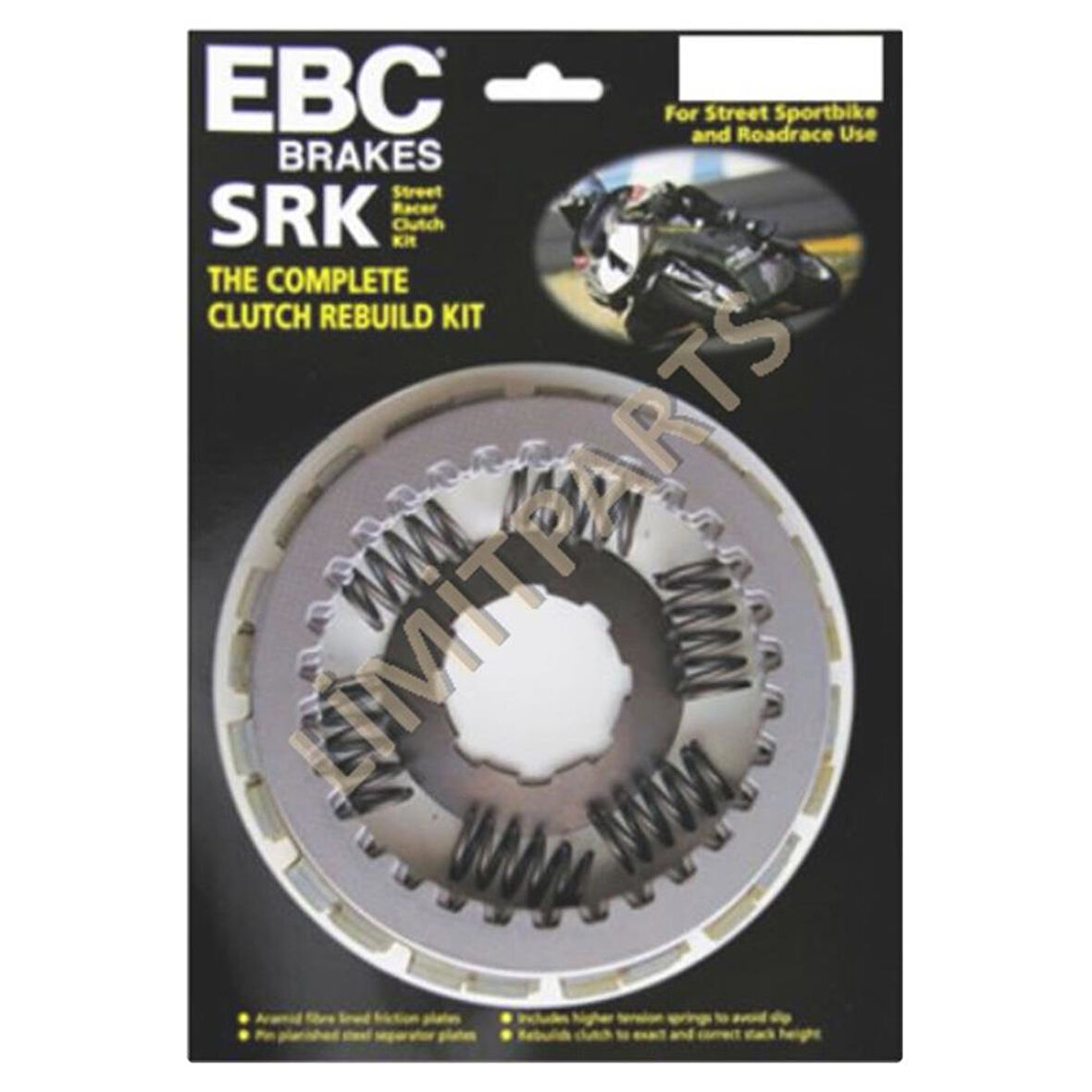 EBC SRK126 YAMAHA FAZER8 , FZ8 11-15 KOMPLE FİBER DEBRİYAJ SETİ
